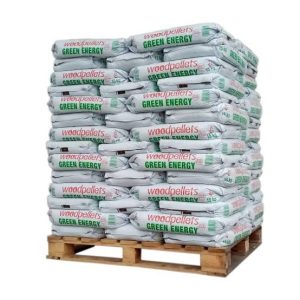 Granulés de Bois Green Energy DIN Plus EN Plus A1 – Palette 65 Sacs de 15 kg