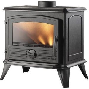 Poêle à bois Invicta Samara 6 kW en fonte – Rendement 78 %