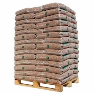 Pellets de Bois Natural Energie 100 % Résineux – Palette de 65 Sacs de 15 kg